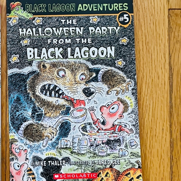 4/$30, Two Black Lagoon Adventures Children’s Books - Picture 4 of 6